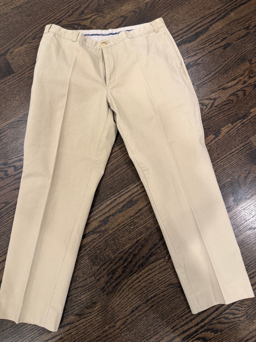 Men's Straight Fit Chino Pants in Light Khaki